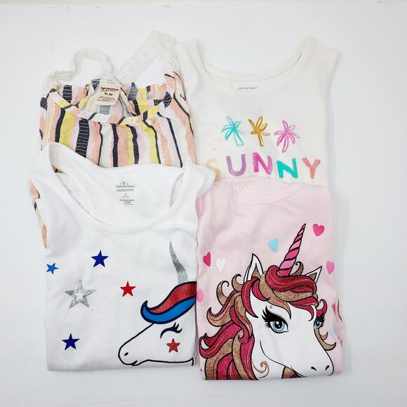 The Children's Place Other - (4) Piece Summer Tanks Bundle Size 6/7